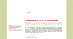 Desktop Screenshot of kunstdruck-studio.com